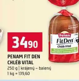 Terno PENAM FIT DEN CHLEB VITAL 250 g krájený balený nabídka