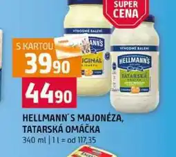 Terno HELLMANN'S MAJONÉZA, TATARSKÁ OMÁČKA nabídka