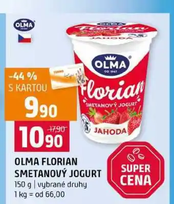 Terno OLMA FLORIAN SMETANOVÝ JOGURT 150 g vybrané druhy nabídka