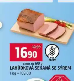Terno LAHŮDKOVÁ SEKANÁ SE SÝREM nabídka