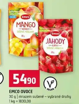 Terno EMCO OVOCE 30 g mrazem sušené vybrané druhy nabídka