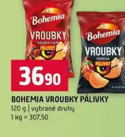 Terno BOHEMIA VROUBKY PÁLIVKY 120 g vybrané druhy nabídka