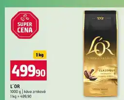 Terno L'OR 1000 g káva zrnková nabídka