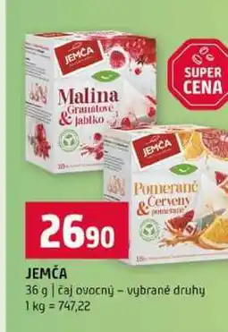 Terno JEMČA 36 g čaj ovocný vybrané druhy nabídka