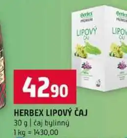 Terno HERBEX LIPOVÝ ČAJ 30 g čaj bylinný nabídka