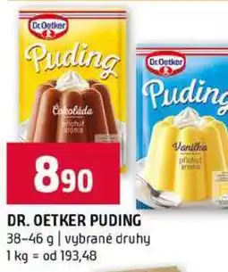 Terno DR. OETKER PUDING 38-46 g vybrané druhy nabídka