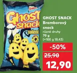 Kaufland GHOST SNACK Bramborový snack nabídka