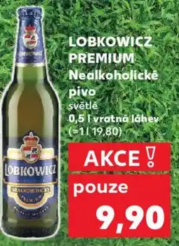 Kaufland LOBKOWICZ PREMIUM Nealkoholické pivo světlé nabídka