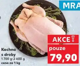 Kaufland Kachna s droby nabídka