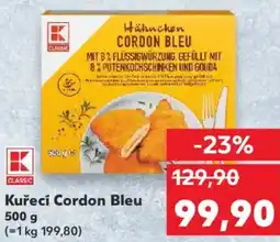 Kaufland Kuřecí Cordon Bleu nabídka
