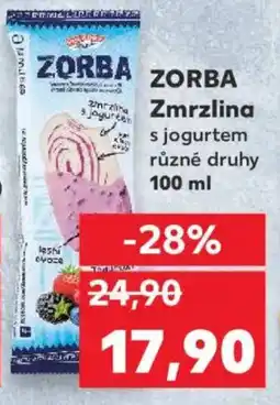 Kaufland ZORBA Zmrzlina nabídka