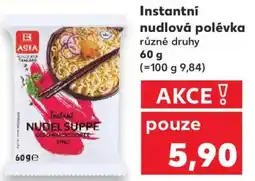 Kaufland Instantní nudlová polévka nabídka