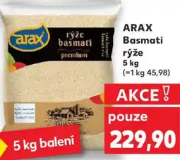 Kaufland ARAX Basmati rýže nabídka