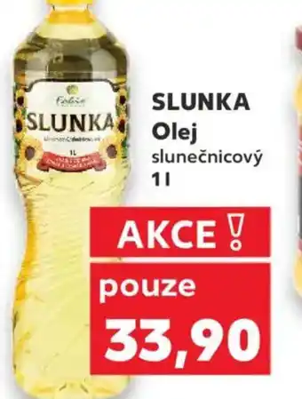 Kaufland SLUNKA Olej slunečnicový nabídka