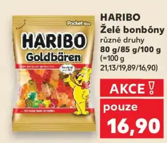 Kaufland HARIBO Želé bonbóny nabídka