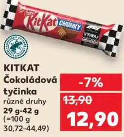 Kaufland KITKAT Čokoládová tyčinka nabídka