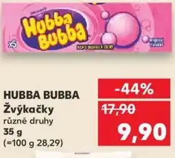 Kaufland HUBBA BUBBA Žvýkačky nabídka