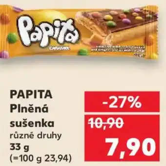Kaufland PAPITA Plněná sušenka nabídka