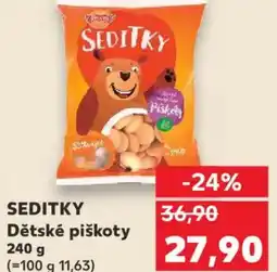 Kaufland SEDITKY Dětské piškoty nabídka