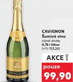 Kaufland CAVIGNON Šumivé víno nabídka
