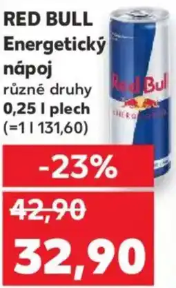 Kaufland RED BULL Energetický nápoj nabídka