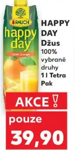 Kaufland HAPPY DAY Džus 100% nabídka