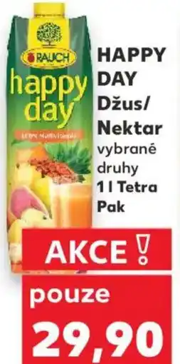 Kaufland HAPPY DAY Džus/ Nektar nabídka