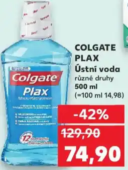 Kaufland COLGATE PLAX Ústní voda nabídka
