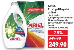 Kaufland ARIEL Prací gel/kapsle/ prášek nabídka
