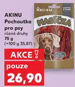 Kaufland AKINU Pochoutka pro psy nabídka