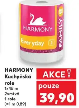 Kaufland HARMONY Kuchyňská role nabídka