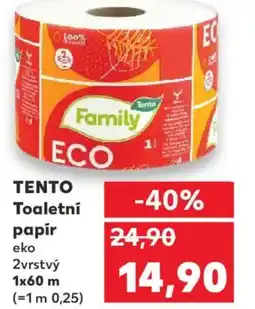 Kaufland TENTO Toaletní papír nabídka