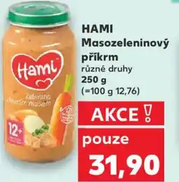 Kaufland HAMI Masozeleninový příkrm nabídka