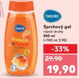 Kaufland Bevola Sprchový gel nabídka