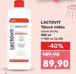 Kaufland LACTOVIT Tělové mléko nabídka