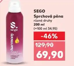 Kaufland SEGO Sprchová pěna nabídka