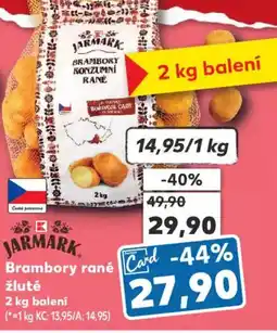 Kaufland Brambory rané žluté nabídka