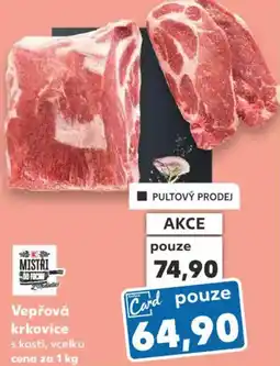 Kaufland Vepřová krkovice nabídka