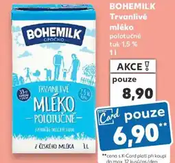 Kaufland BOHEMILK Trvanlivé mléko nabídka