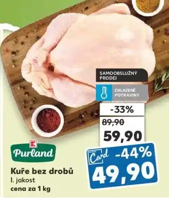 Kaufland Kuře bez drobů nabídka
