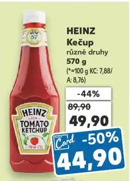 Kaufland HEINZ Kečup nabídka