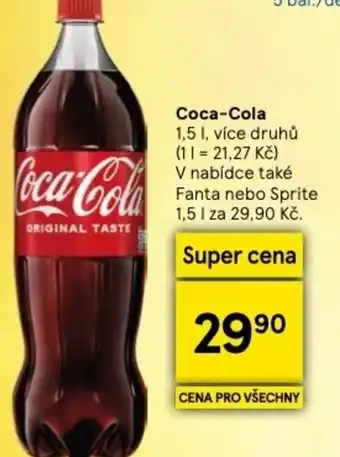 Tesco Coca-Cola nabídka