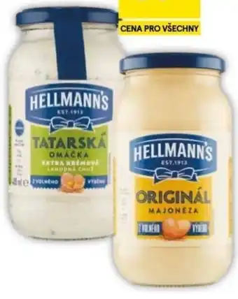 Tesco Hellmann's Tatarská Omáčka Hellmann's Majonéza Originál nabídka