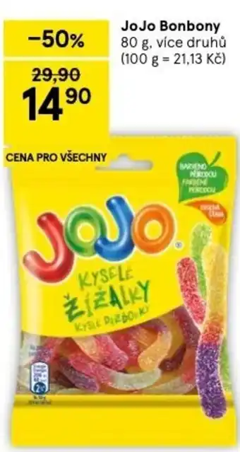 Tesco JoJo Bonbony nabídka