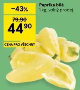 Tesco Paprika bílá nabídka