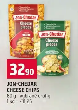 Terno Jon-Chedar Cheese Chips nabídka