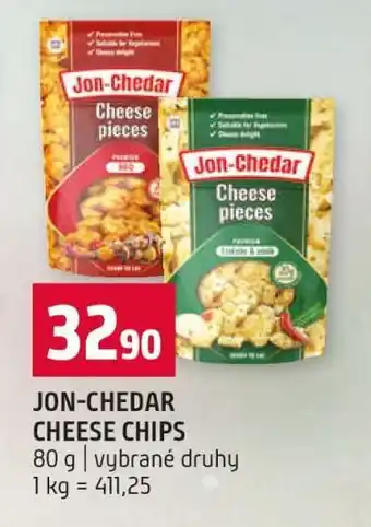 Terno Jon-Chedar Cheese Chips nabídka
