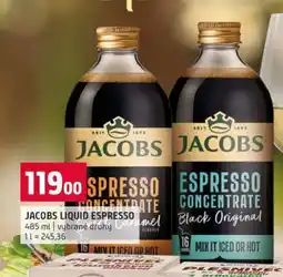 Terno JACOBS LIQUID ESPRESSO nabídka