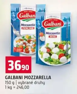 Terno Galbani mozzarella nabídka