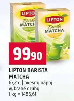 Terno LIPTON BARISTA MATCHA nabídka